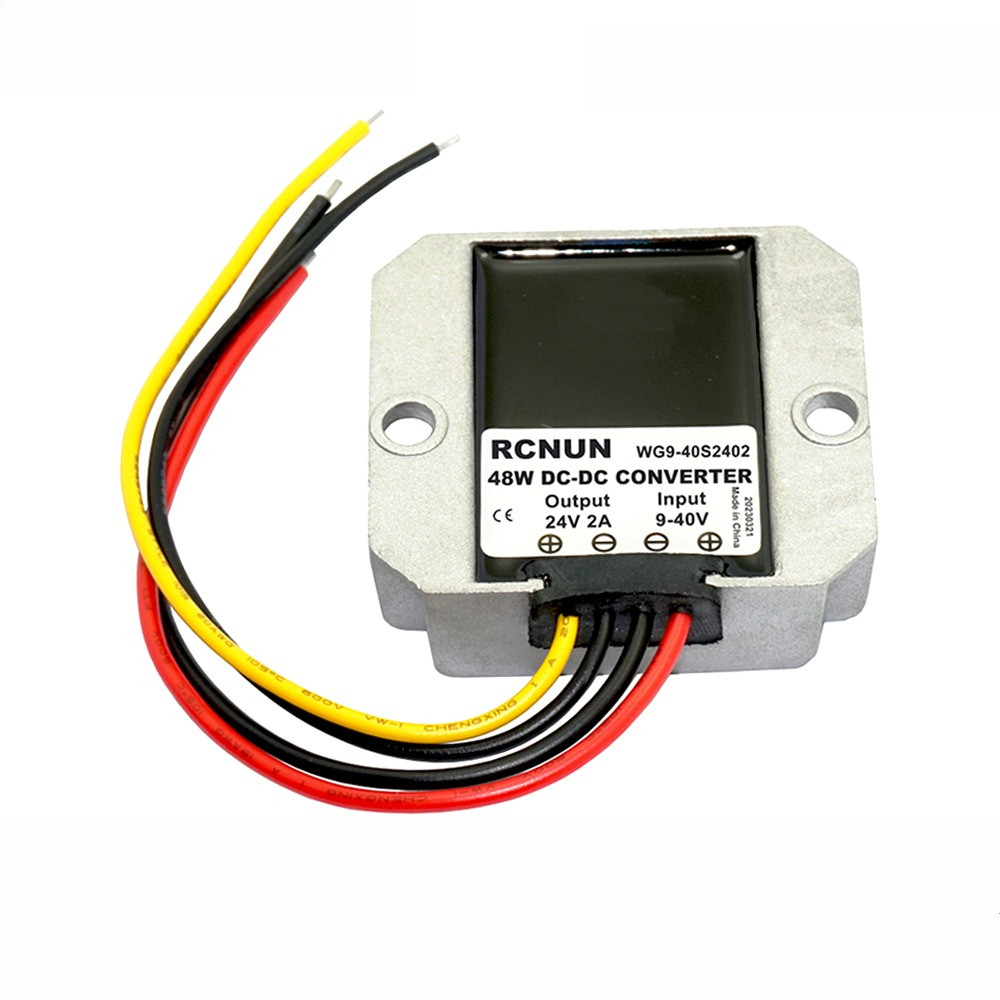 RCNUN Super Deals 9-40V 14.6V 16.8V to 24V 2A 3A Boost Buck DC DC Converter Voltage Regulator for Ca