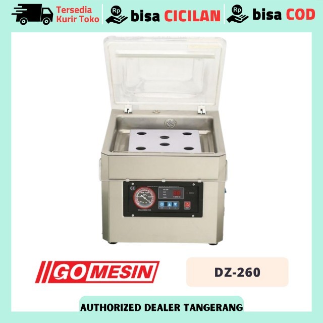 Vacuum Sealer Makanan Alat Vakum Makanan Gomesin DZ-260