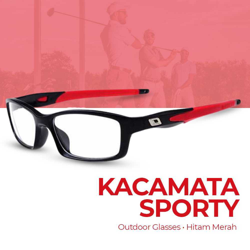 OULAIOU Kacamata Sporty Outdoor UV400 Glasses Silicone Frame - 9837 -FIT96