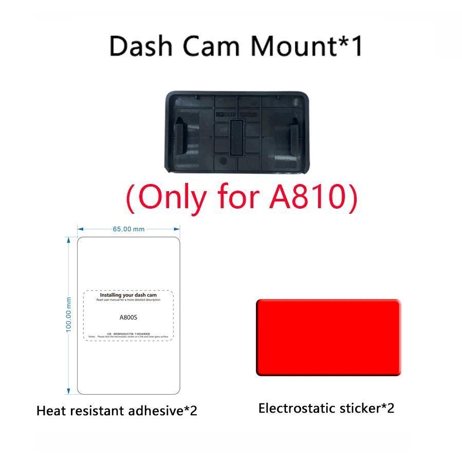 for 70mai Dash Cam Mount For 70mai Dash Cam A810 Mount  for 70mai A810 Car DVR Sticker holder Static