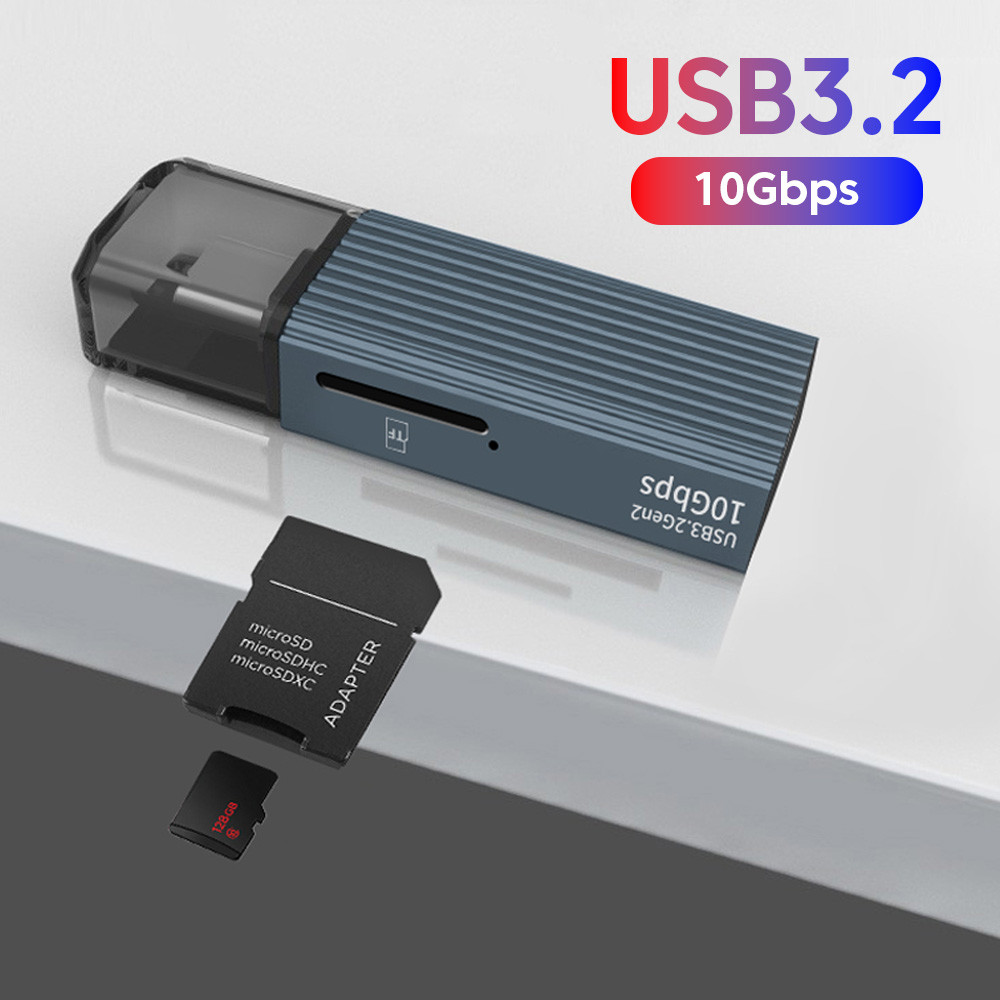 USB C To TF Memory Card Reader USB 2.0 Card Reader Compatible With iPhone 15 Pro iPad Mac MacBook La