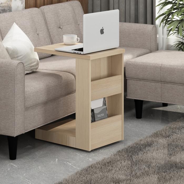 Pro Design Patron PATSLT 50 Meja Samping / Nakas / Meja Laptop - Pro Oak, Standar