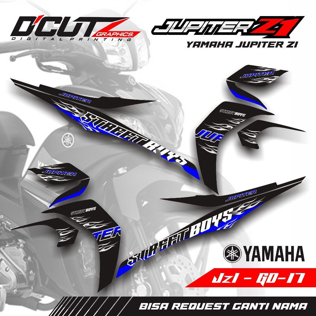 Striping Yamaha Jupiter Z1 2012-2014 Striping Yamaha Jupiter Z1 2012-2014