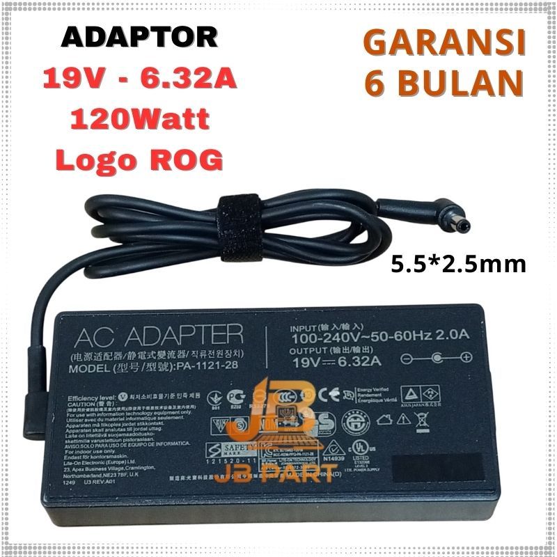 Charger Adaptor Asus ROG Strix GL553V GL553VE GL553 GL553VD -JBPART