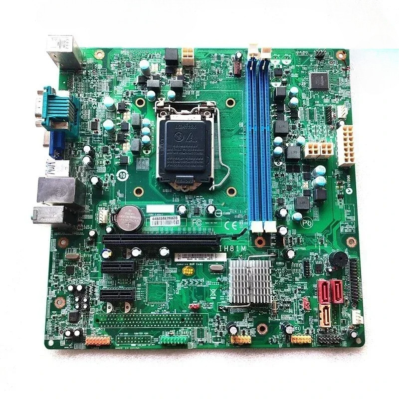 IH81M For Lenovo ThinkCentre M4500 E73 Desktop Motherboard LGA 1150 DDR3 H81 Mainboard 100% Tested F