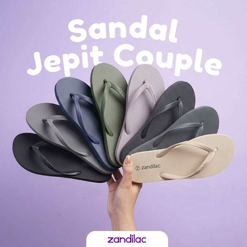 ZANDILAC - SANDAL JEPIT COUPLE LAKI DAN WANITA