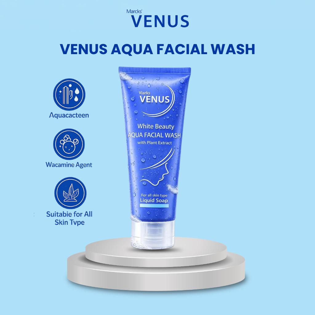 Venus Aqua Facial Wash Liquid Soap | Kimia Farma