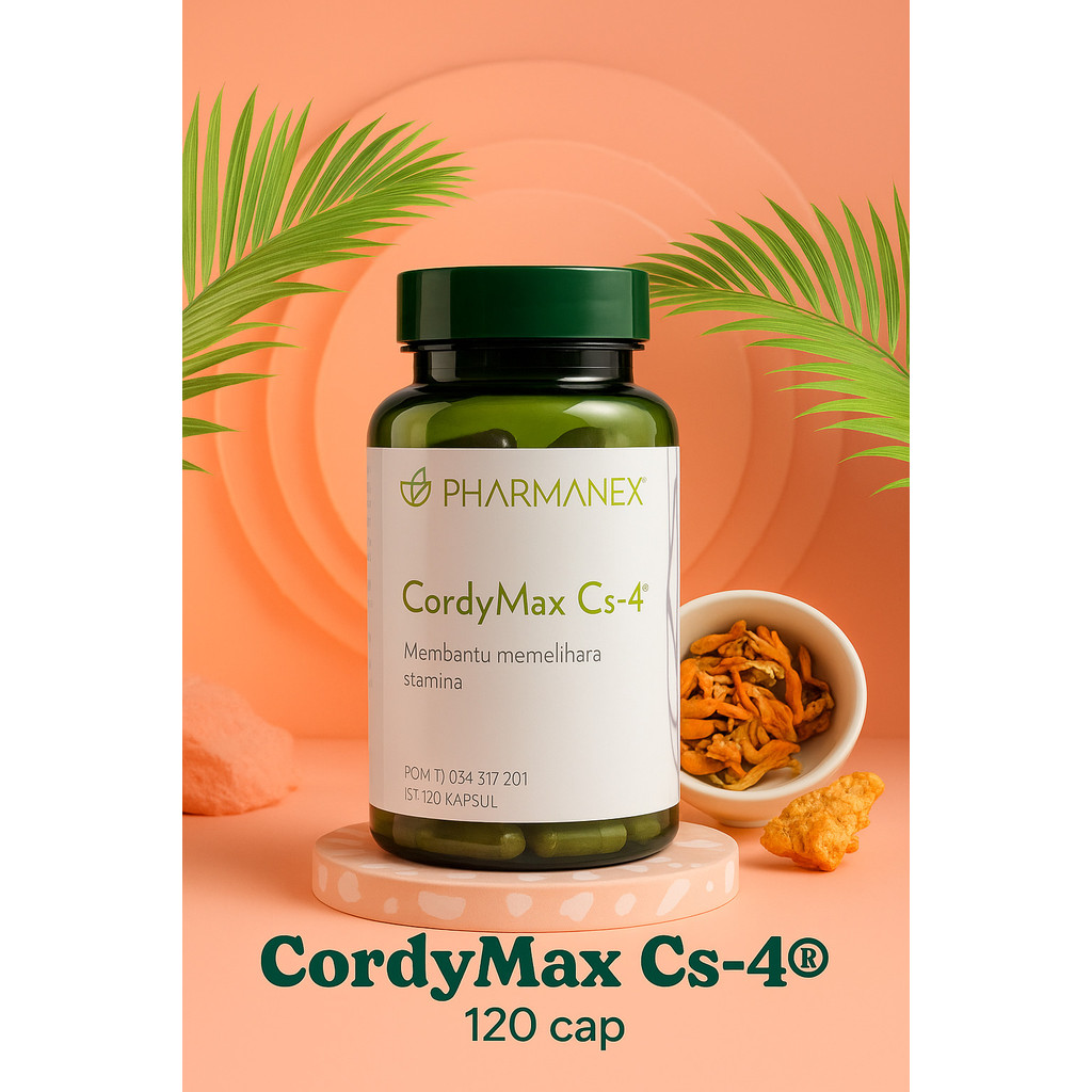[ DIJAMIN ORI ] Suplemen Adaptogen CordyMax / untuk Vitalitas & Ketahanan Tubuh, Cocok untuk yang In