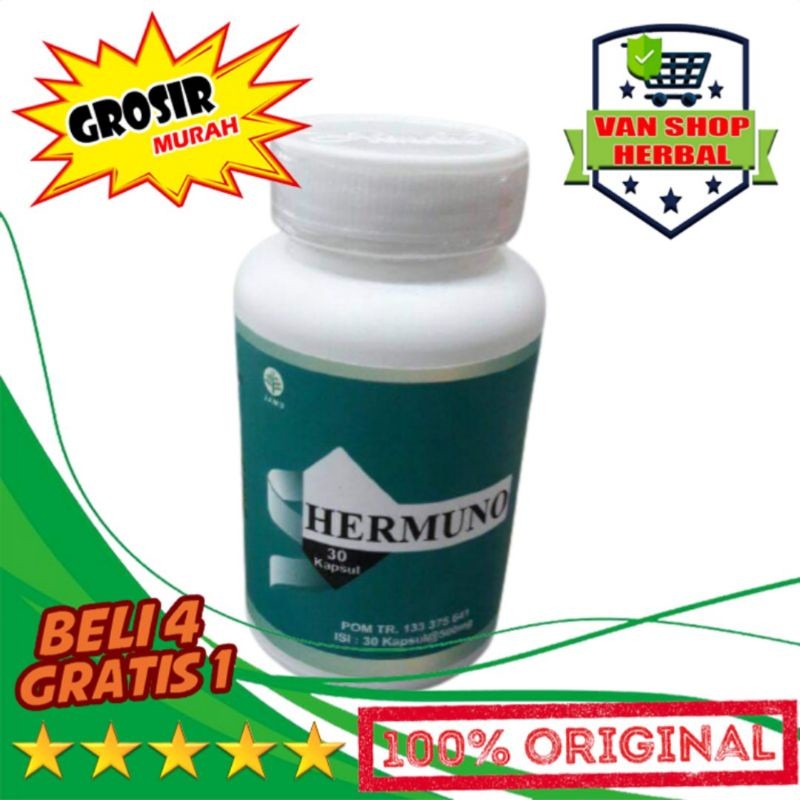 OBAT HERBAL HERMUNO ANTI PARASIT - HERMUNO MENCEGAH MENGATASI MEMBASMI MENGOBATI PARASIT TUBUH Asli 