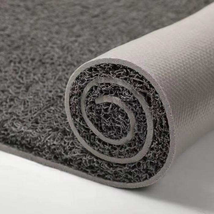 Karpet New Carry kingmat gratis topi Car Car - Abu abu, POLOS