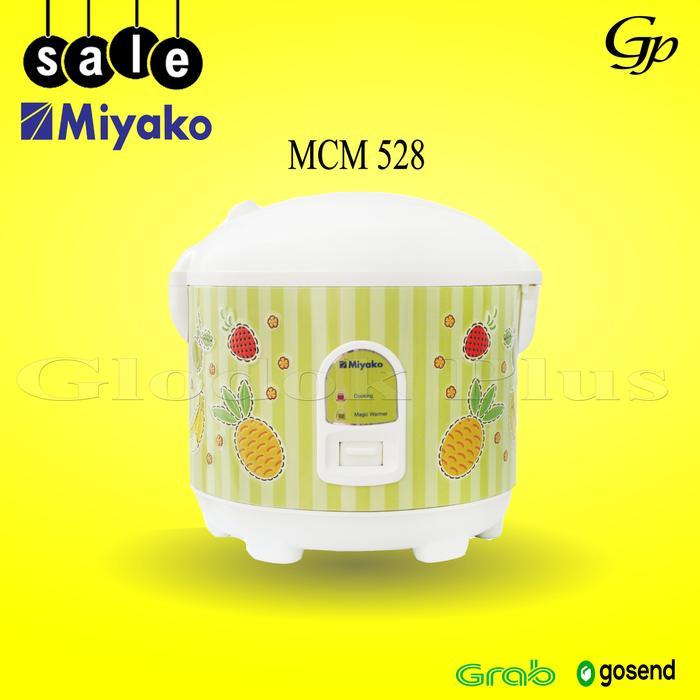 Miyako MCM-528 Rice Cooker 1.8 1,8 Liter l Magic Com MCM528 1,8l 1.8l - Mix Fruit
