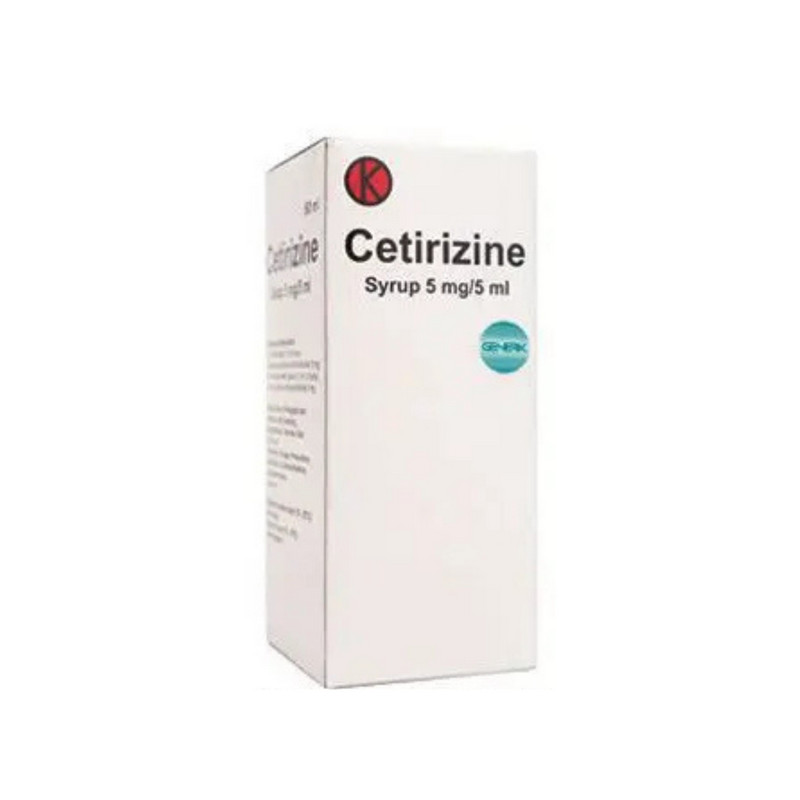 CETIRIZINE HYDROCHLORIDE GENERIK_038 SIRUP 1 BOTOL @ 60 ML