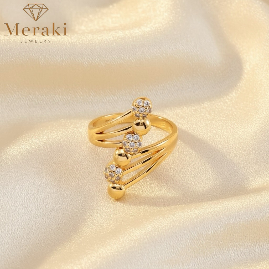 Cincin Xuping Gold Cincin Dewasa Permata Thailand Pusat Grosir Mote