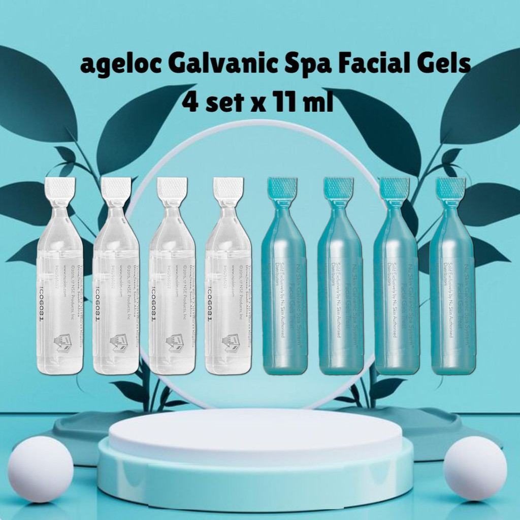 [ ORGNL NU SKIN ] ageLOC Galvanic Spa Facial Gels - Gel Konduktor untuk Perangkat Galvanic Spa, Memb