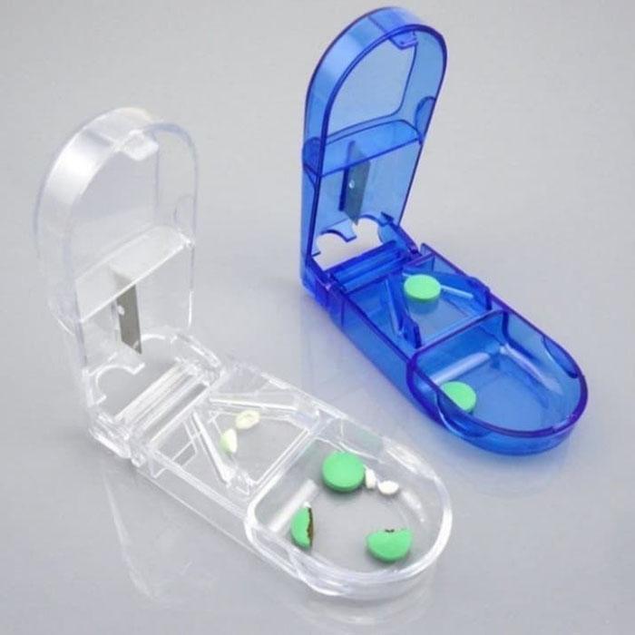 Kotak Pemotong Tablet Obat Pil Pill Cutter