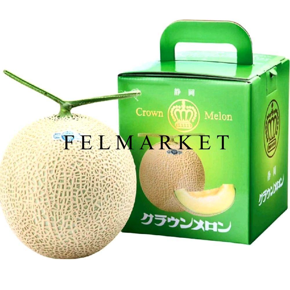 Buah Melon Crown Shizuoka Jepang / Buah Melon Asli Jepang Manis Gift box