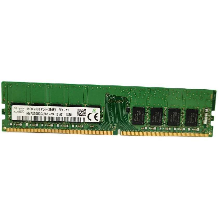 SK hynix DDR4 16GB 2Rx8 PC4 2666V 2666MHz Pure ECC UDIMM RAM workstation Unbuffered Server memory 16