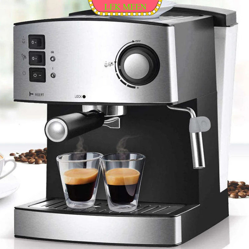 lekmeen- Espresso Machine Mesin Kopi Espreso Mesin Kopi Rumahan
