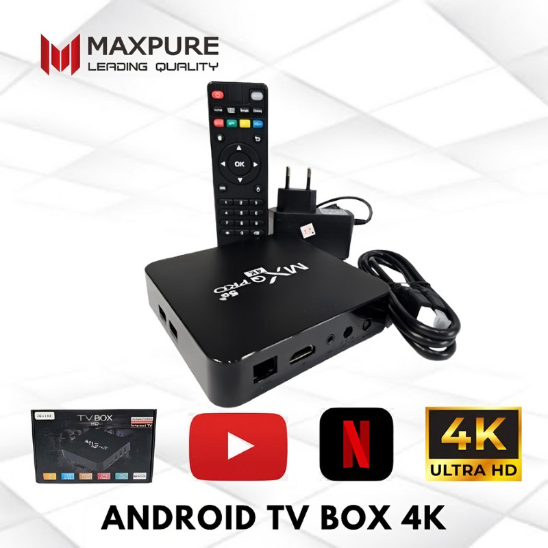 Giga Net Store Android Box 4K TV Box TV BOX 2.4G Wifi Smart Tv Box Unlock Tv Box Android
