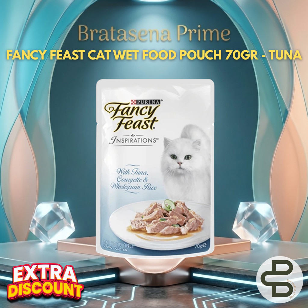 FANCY FEAST CAT WET FOOD POUCH 70GR - TUNA