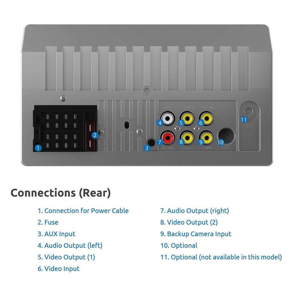 (Siap, cod)7021 Head Unit Android 2 Din 7 Inch Bluetooth Touch Screen Radio Dan Kamera Mundur Mobil