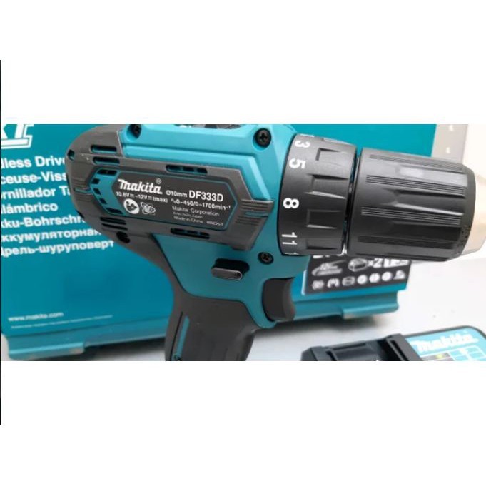 Makita DF333DWYE / Bor Baterai Makita DF333 DWYE Bor Cordless Drill Makita DF333DWYE