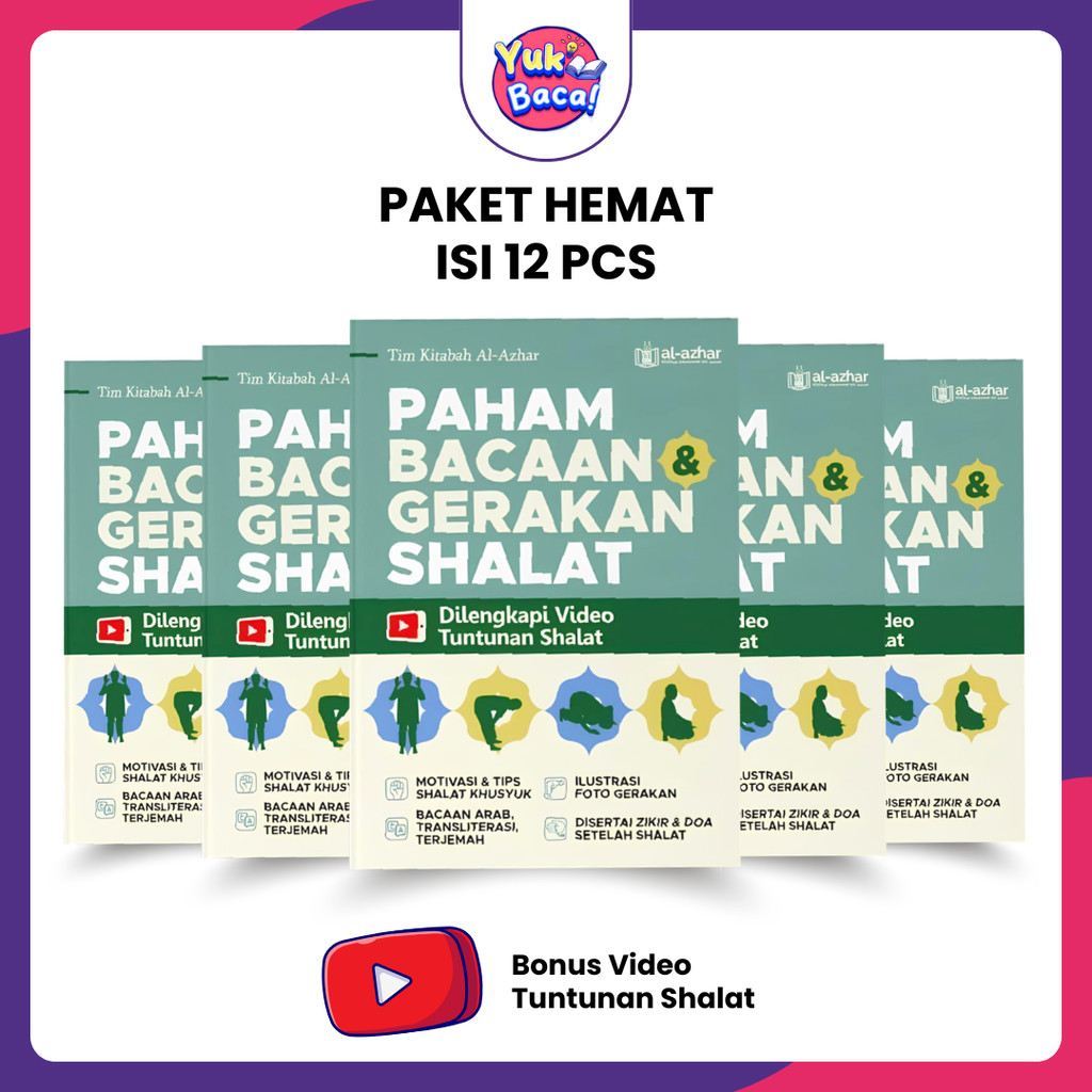 Aqwam Paket Hemat Buku Paham Bacaan dan Gerakan Sholat Panduan Sholat dan Doa Lengkap