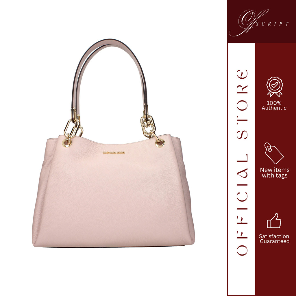 Michael Kors Pink Leather Shoulder Bag