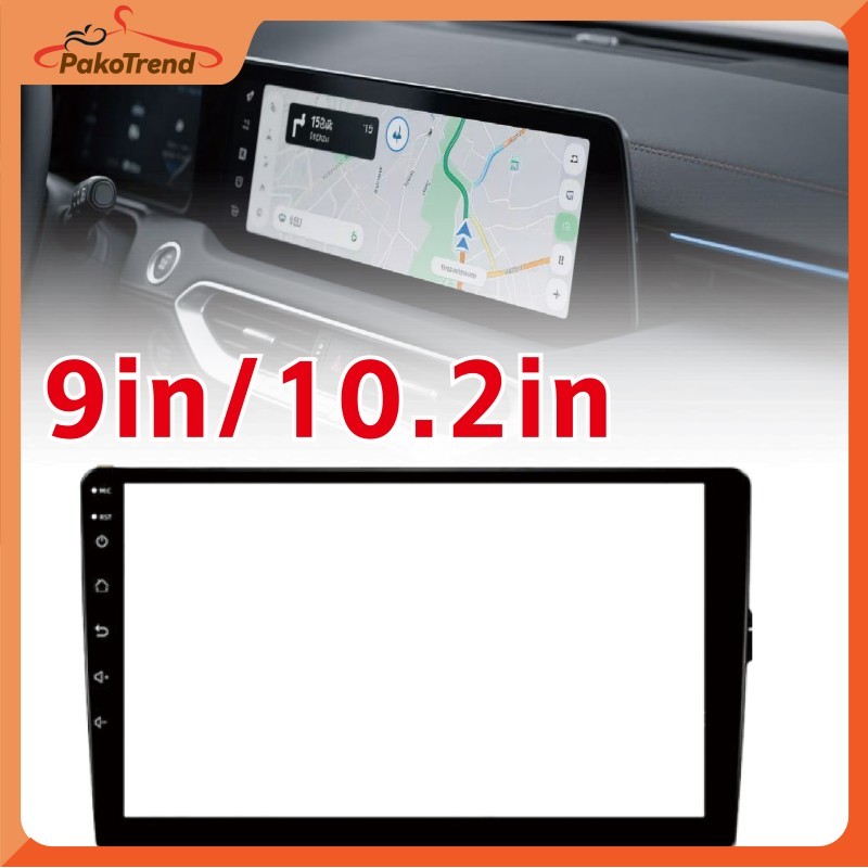 Touchscreen Mobil Android 9"10.2" Universal Panel Layar Sentuh Pengganti Head Unit Yang Rusak