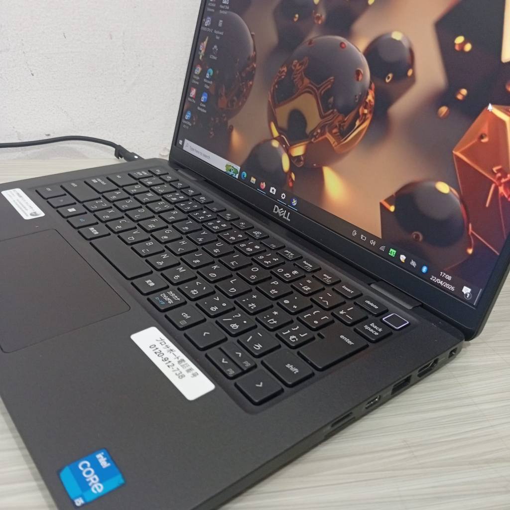 laptop  laptop Dell 7320 ssd 256Gb core i5 gen11 Ram 16Gb ringan touchscreen