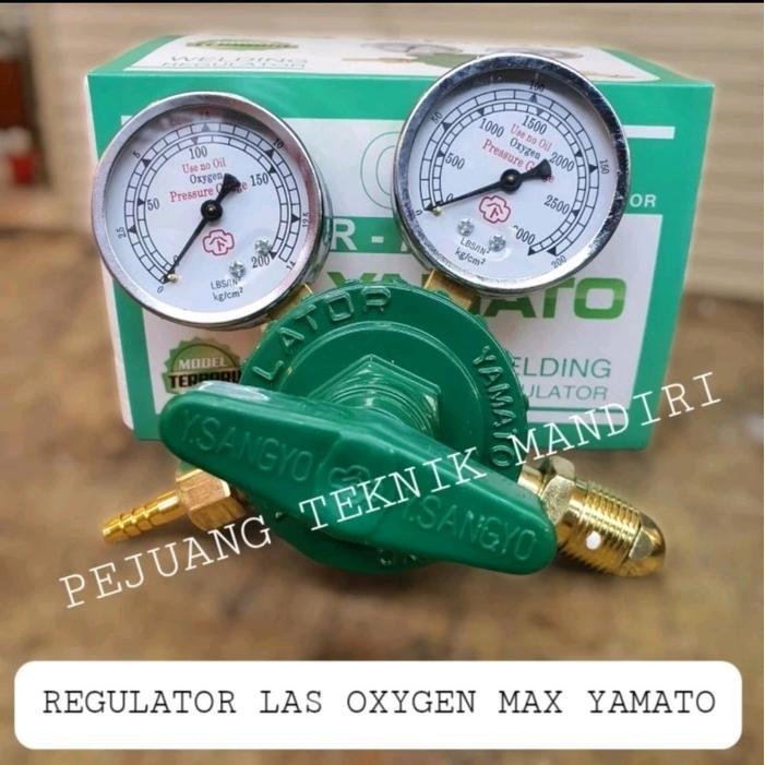 REGULATOR LAS OXYGEN YAMATO YR 76 / REGULATOR GAS OKSIGEN YAMATO YR76 - MAX YAMATO