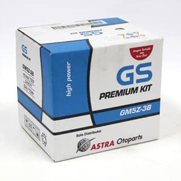 Accu AKi Motor Supra Grand Legenda Supra Fit GS ASTRA GM5Z-3B KIT Basah / AKi basah GS