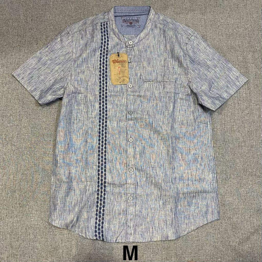Kemeja Koko Watchout Lengan Pendek Original