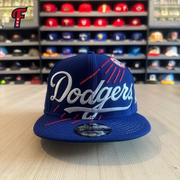 Topi New Era MLB Los Angeles Dodgers Big Logo 9FIFTY Hat Original