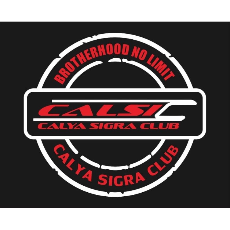 STIKER MOBIL STIKER CUTTING CALYA SIGRA CLUB