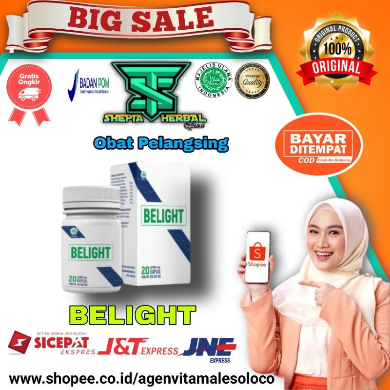 BELIGHT DIET ASLI 100% MENURUNKAN BERAT BADAN TERBUKTI NYATA BER BPOM RESMI Berkualitad