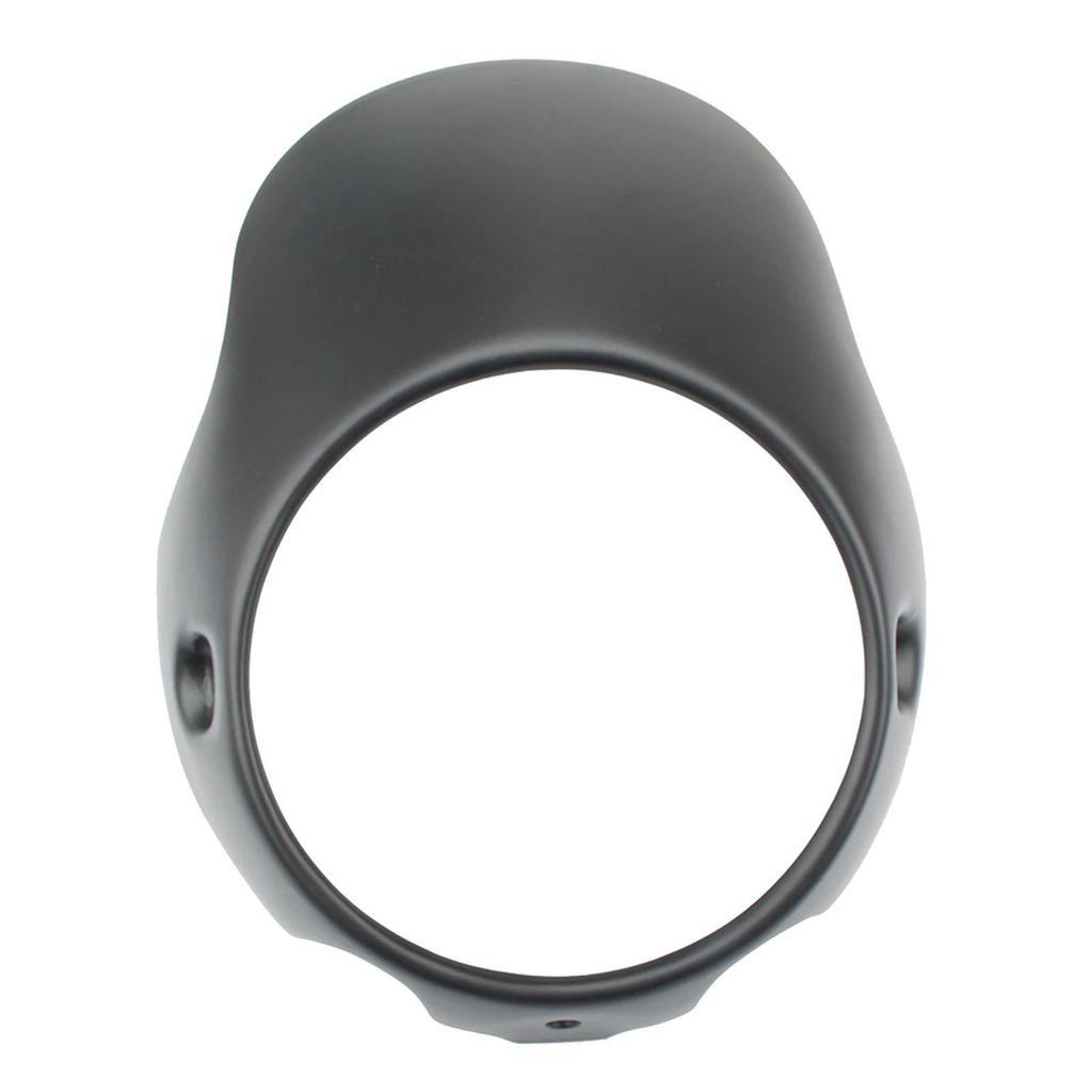 8" Motorcycle Headlight Fairing Screen Windshield Kit for Harley  Cafe Racer Bobber Drag  Windshield