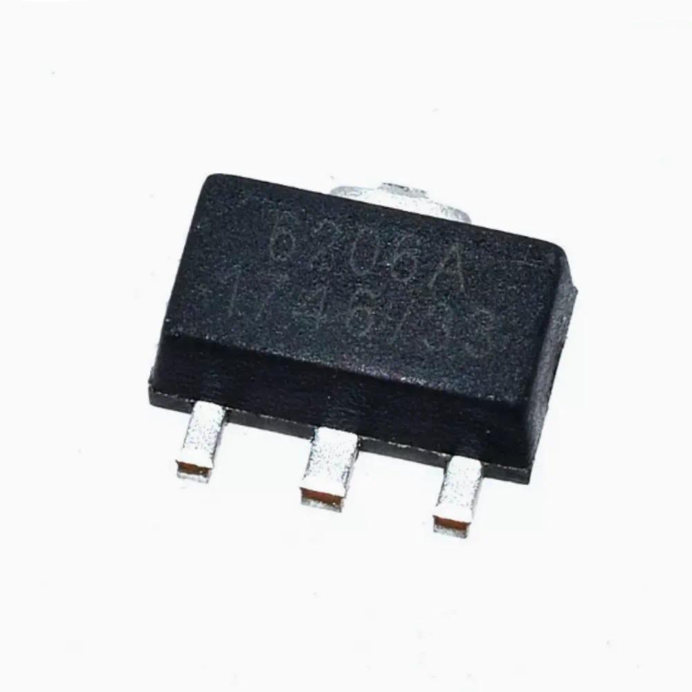 20PCS XC6206P332PR XC6206P282PR P152PR P182PR P252PR P282 P302 6206P362PR 33V SOT89 Power Regulator 
