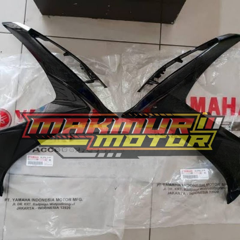 Sayap Body Depan Kanan Kiri XEON RC Hitam Original Yamaha