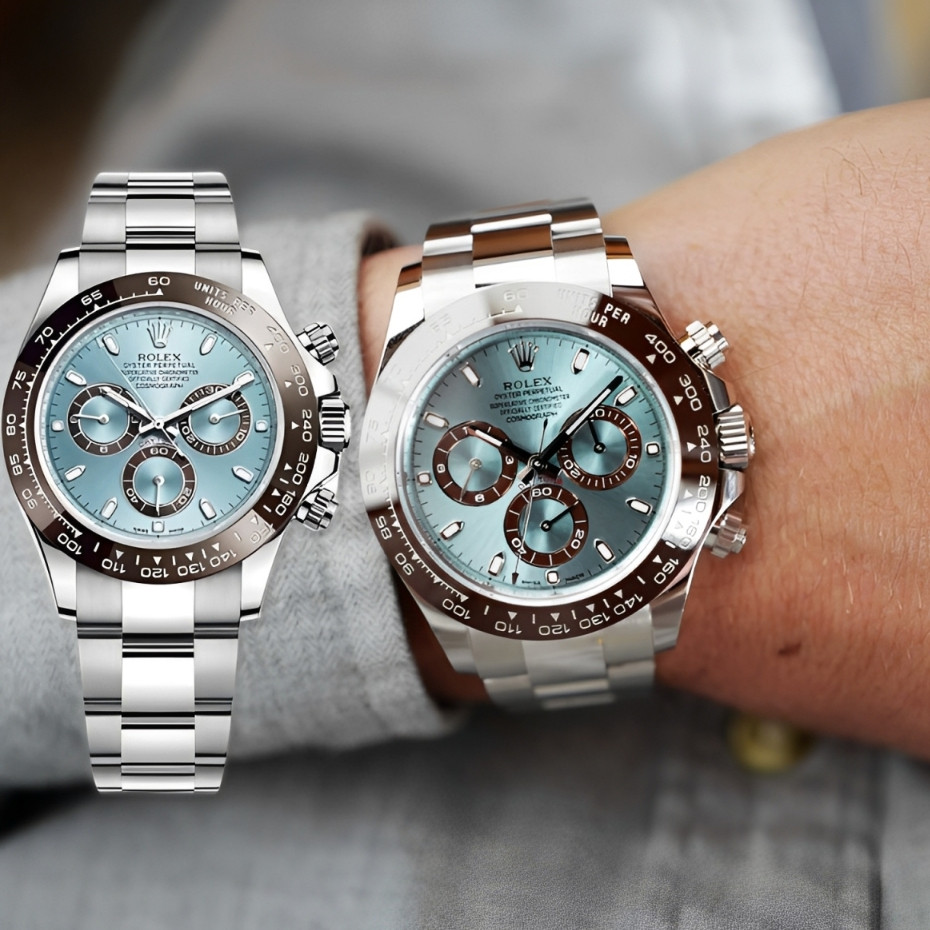 [100% ASLI] Original Jam tangan Rolex Pria Cosmograph Daytona M116506-0001 40 mm tahan air Jam tanga