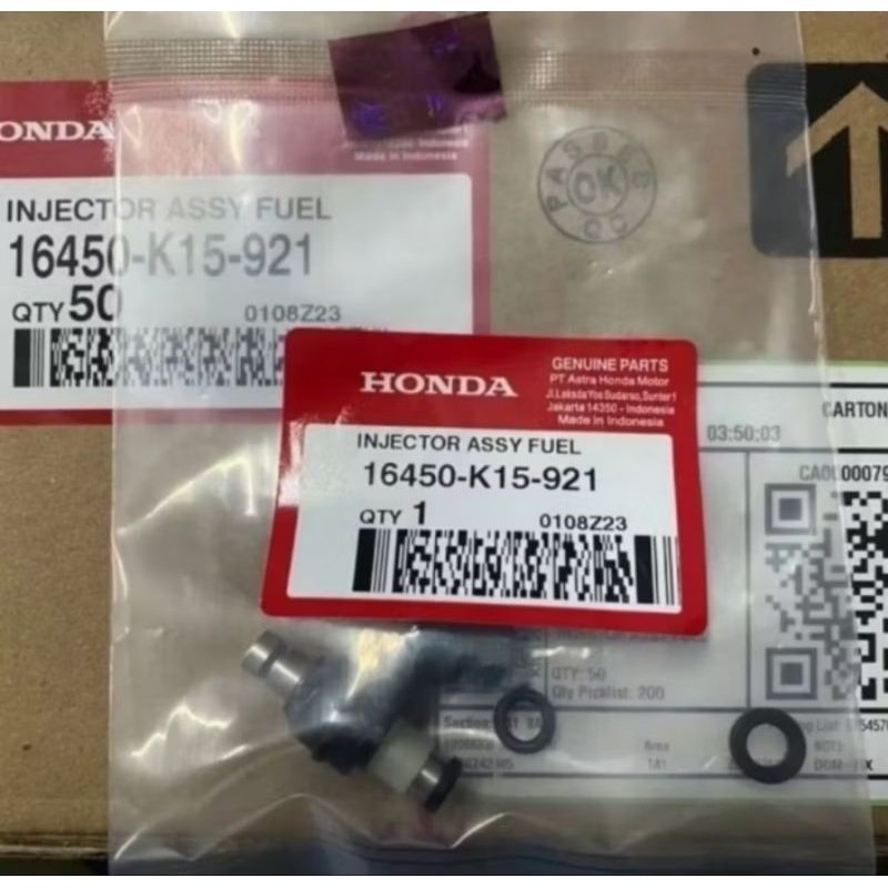 [ALAT MOTOR LPG] INJEKTOR ORI CB150R STREET FIRE (16450-K15-921) CBR 150R  1