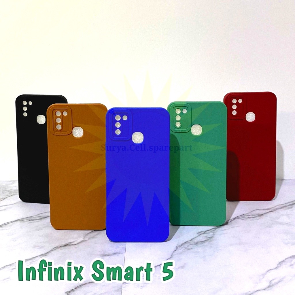 Case Slim Matte Pro Camera Infinix Smart 20