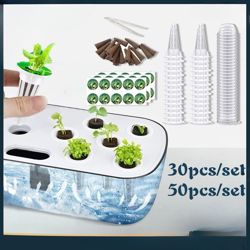 Root Starter Hydroponic Soilless Seed Grow Pods Kit Media Tanam Hidroponik Keranjang Tanam Benih