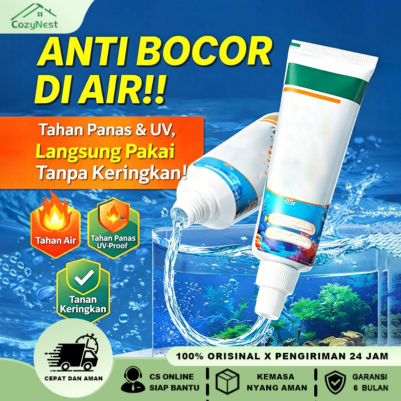 [Anti Bocor]Sealant bawah air/menyumbat kebocoran dan memperbaiki kebocoran tangki ikan/ tahan air L