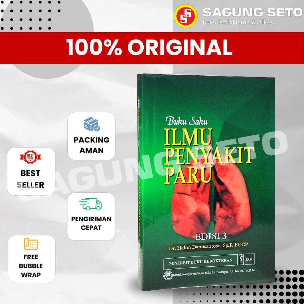 BUKU SAKU ILMU PENYAKIT PARU ED3 - DR HALIM