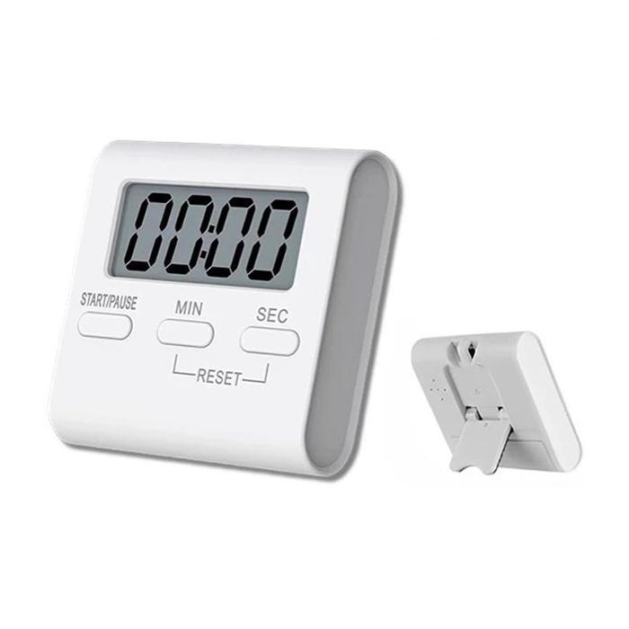 Digital Kitchen Timer Stopwatch – Timer Dapur Digital Untuk Masak, Baking, Kopi, Dan Kue. Dilengkapi