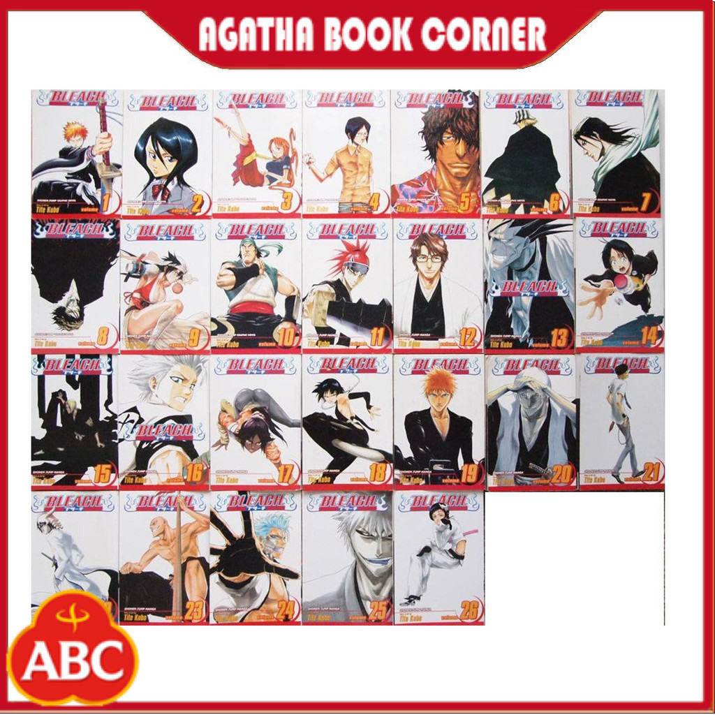 Komik Manga Bleach, 74 Books series (Engllish)