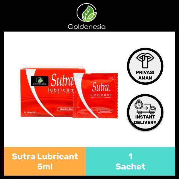 co sekarang kirim hari ini... Sutra Lubricant - Sachet @ 5 mL buruan...