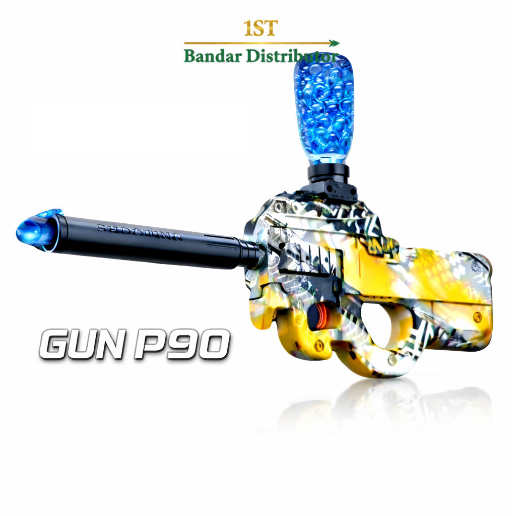 Mainan Anak P90 ROSSING THE BATTLEFIELD 15921-2 Mainan Tembakan Anak Strike Water Bubble Shooter Toy
