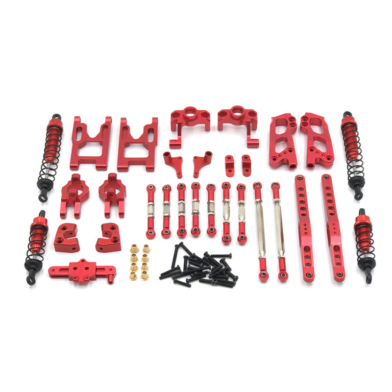 For Wltoys 12427 12428 12423 FY-03 1/12RC car metal upgraded spare parts, steering cup, swing arm, b